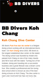Mobile Screenshot of bbdivers-koh-chang.com